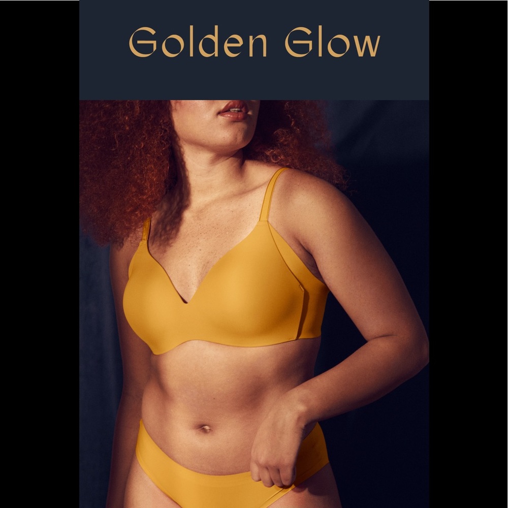Knix WingWoman Bra in Golden Glow